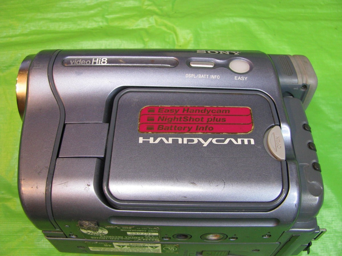 Sony Handycam CCD-TRV128 Hi-8 Analog Camcorder for sale online | eBay