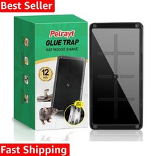 Glue Mouse Traps Indoor for Home, Rat Trap-12 Pack, Large Heavy Duty Glue Tra...