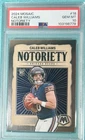 2024 PANINI MOSAIC NOTORIETY #18 CALEB WILLIAMS ROOKIE RC PSA 10