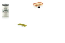 Inspektionspaket Filtersatz L MANN-FILTER Feinstaubfilter (PM 2.5) Filtereinsatz