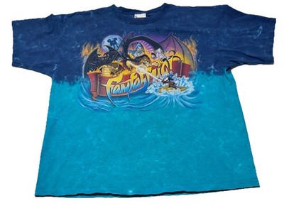 Vintage Disney MGM Studios Fantasmic Size 2XL T-shirt Mickey Mouse USA