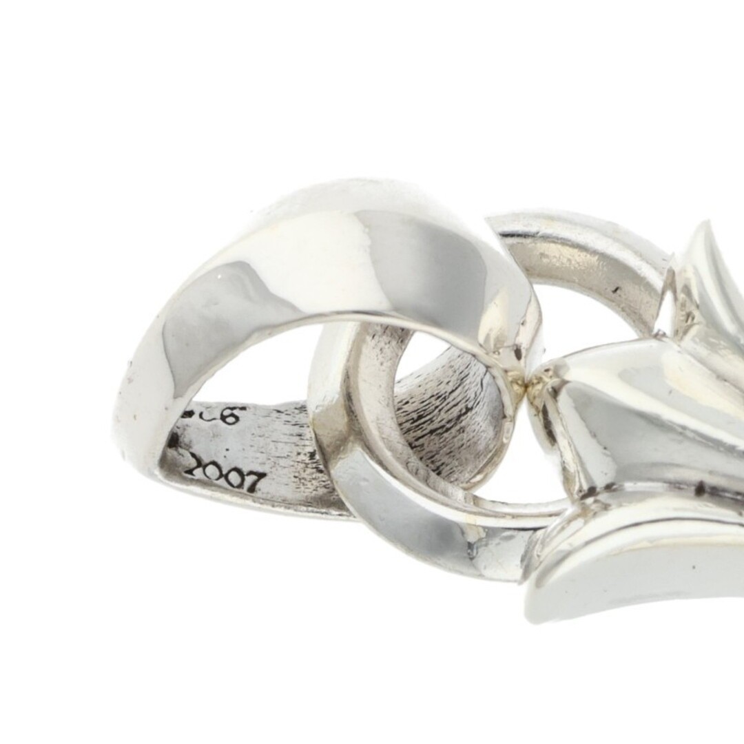 Chrome Hearts CH CRS SML W BALE Small Cross Bail Silver Necklace Top Men's Used thumbnail 5