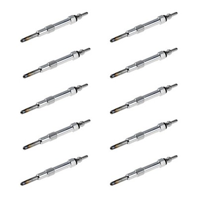 10 Glühkerzen Metall-Glühkerze 11 V NGK D-Power für u.a. ALFA ROMEO 156