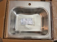 Kohler K-3362-1-NA 25" 1-Hole Drop-In Stainless Steel Kitchen Sink READ DESCRIP