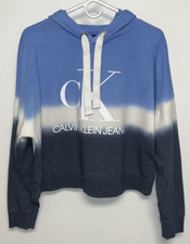 Calvin Klein Cropped Hoodie Women's Medium