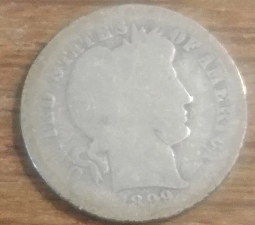 1899 O Barber Dime 90% Silver ***Tougher Date*** Over 100 Years Old New Orleans