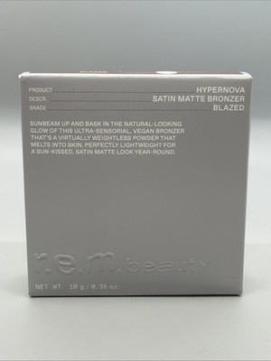 {B22} REM Beauty Hypernova Bronzer BLAZED - NIB. - .35 Oz Full Size.