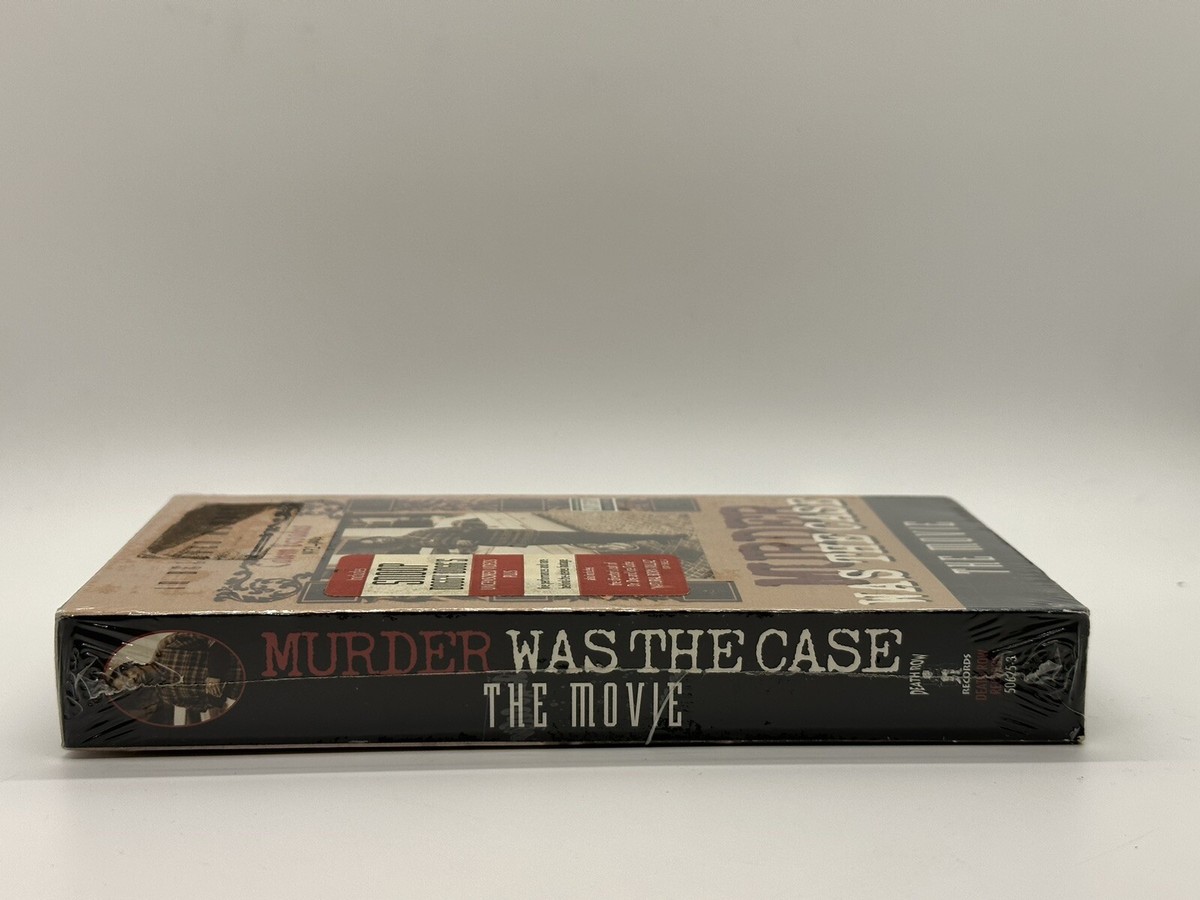 Murder Was The Case VHS Snoop Dogg not a Cassette Doggystyle IGS