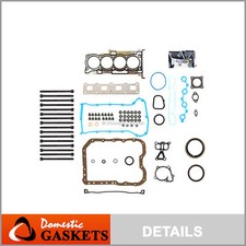Full Gasket Set Head Bolts Fits 08-09 Dodge C...
