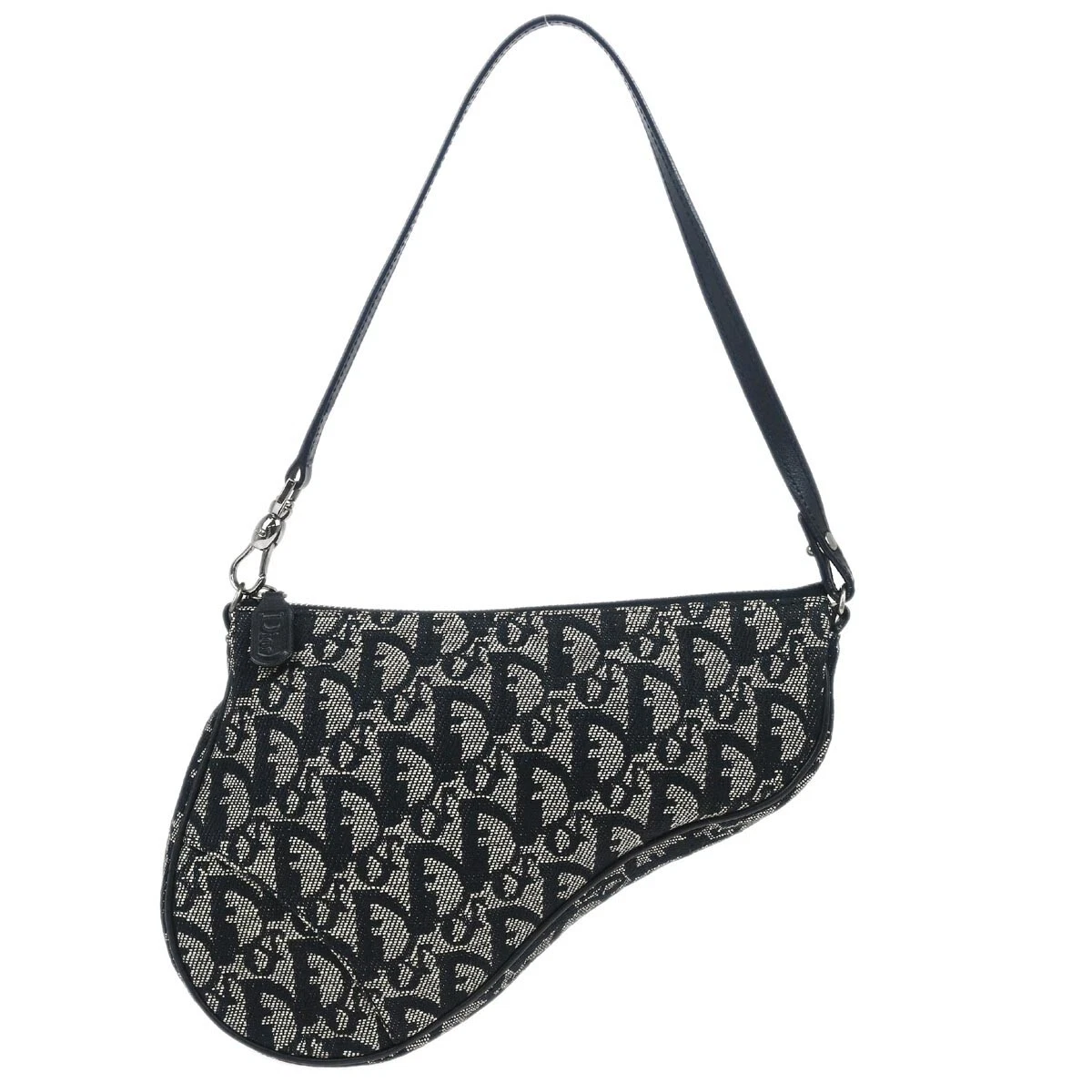 Sac à main Christian Dior noir trotteur selle MC0013 XX05056