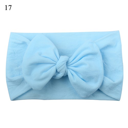 Baby Rabbit Headband Cotton Elastic Bowknot Hair Band Girls Bow-knot Newborn❥ - Picture 27 of 33