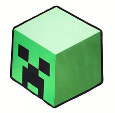 Minecraft Creeper Head Shaped Beach Towel 52 x 60