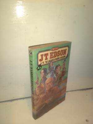 J.T.Edson  Western  J.T.'S Ladies ride again Corgi Paperback