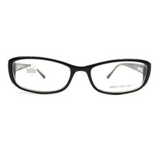 WP2010 BK/CR Black Rectangular Eyeglasses Frames 53-16 140 mm