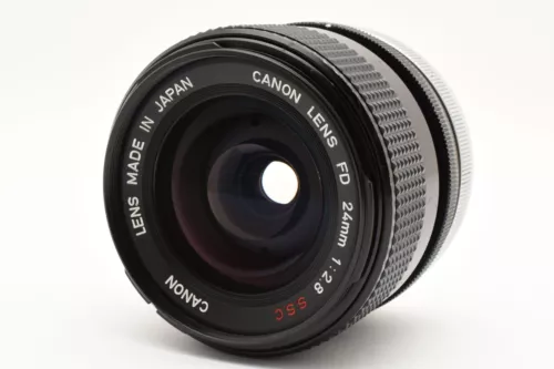 Canon FD 24mm f/2.8 SSC S.S.C. Wide Angle MF Lens [Excellent++] From Japan