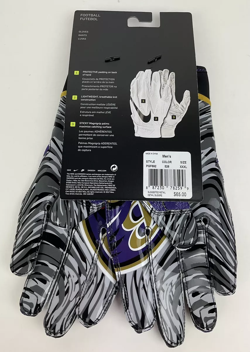 Nike lsu football best sale gloves