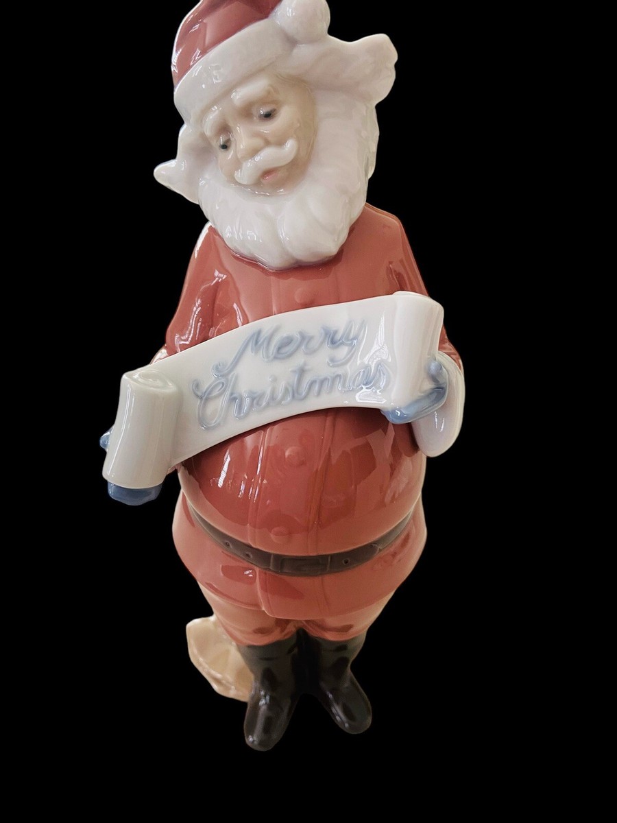 Vintage 2000 Lladro NAO Santa Claus Porcelain Figurine NIB New #91