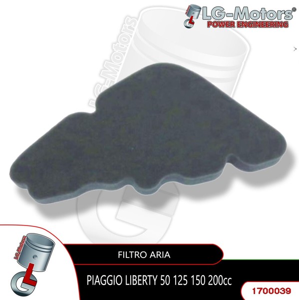 Luftfilter Lg Motors Piaggio Liberty 125 - 150 4T Ref. 875525-image