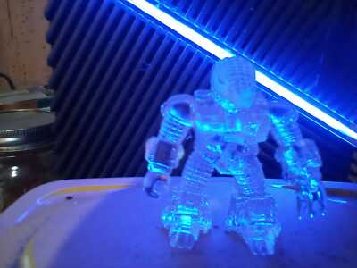 Battle Beasts Laser Beasts Clear Pangolin American made