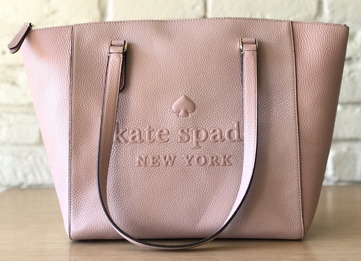 New Kate Spade New York Handbag Large Tote Sienne Logo ROSY-CHEEKS