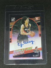 2020-21 Donruss Basketball CJ ELLEBY RC #SG-CJE AUTO Portland SIGNATURE SERIES