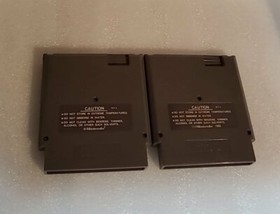 Bases Cargadas 1 y 2 (Nintendo Entertainment System, 1988) Lote de 2 juegos de b&eacute;isbol NES