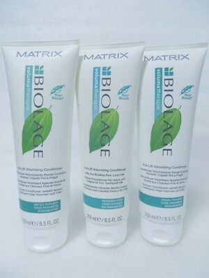 MATRIX BIOLAGE FULL LIFT VOLUMIZING CONDITIONER 8.5 OZ  (Lot of 3) Scuffed!
