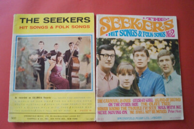 Seekers - Hit Songs Folk Songs Vol. 1 & 2 .Songbooks Notenbücher .Piano Vocal Gu