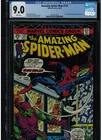 AMAZING SPIDER-MAN #137 CGC 9.0 GREEN GOBLIN APPEARANCE HARRY OSBORN 1974 WHITE
