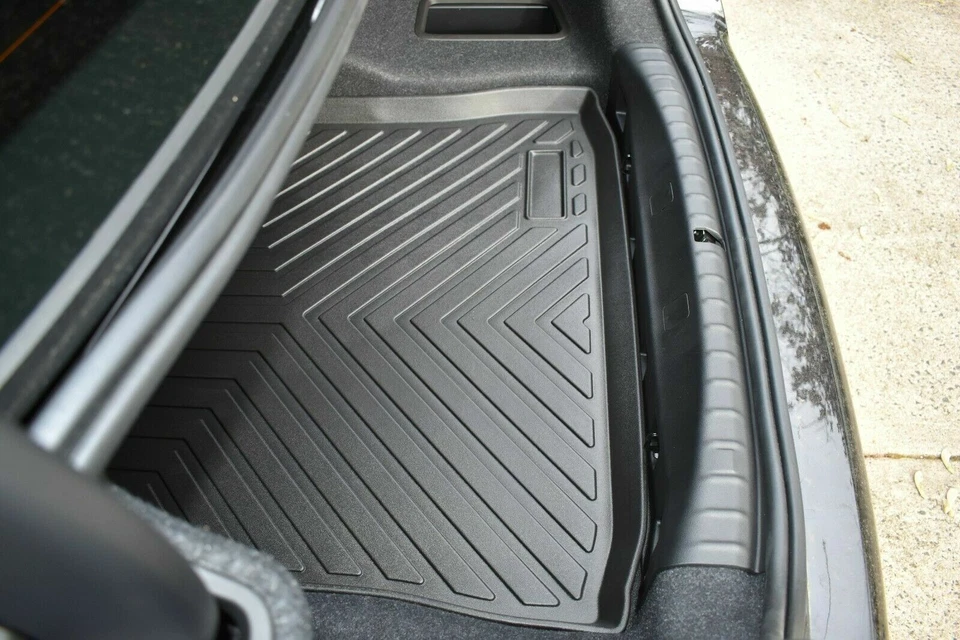 Alfombrilla alfombrilla de revestimiento de bandeja de carga para maletero trasero para BMW Serie 5 F90 M5 2017-2023 Foto 2 de 4