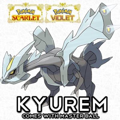 Non-Shiny Reshiram Zekrom & Kyurem Bundle 6IV Tao trio Pokemon
