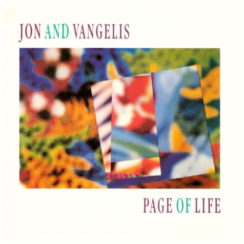 JON &amp; VANGELIS Page of Life CD Synth Pop – Original 1991 European Press 