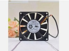 T T 8015HH12B-NF1 DC12V 0.50A 8CM 8015 3-Wire Cooling Fan