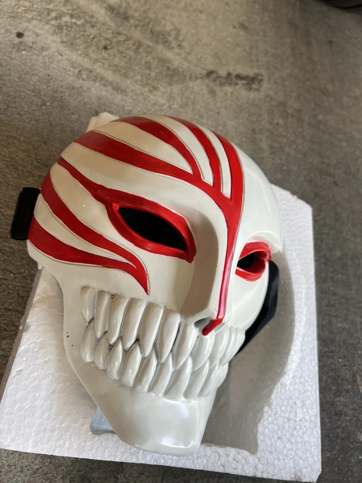 Ichigo Kurosaki Bleach  Mask Quality Mask Halloween Resin 1:1 - Image 3 of 4
