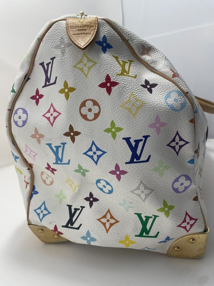 Louis Vuitton x 村上隆 国内買付 LV×TM Keepall Bandouliere45 LV x TM Keepall Bandoulière 45 Monogram Empreinte Leather
