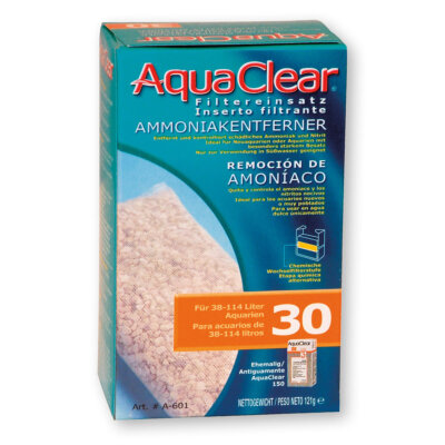 AquaClear Ammoniakentferner für Powerfilter 30 - 10,2x6,1x4,5cm, Süßwasser