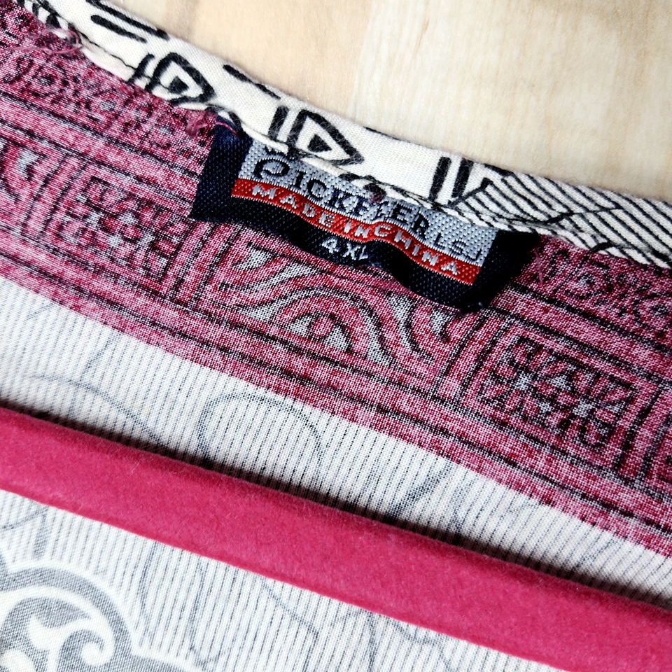 Pretty Lightweight Plus 4X Crochet Trimmed Black Red Maxi Dress Long