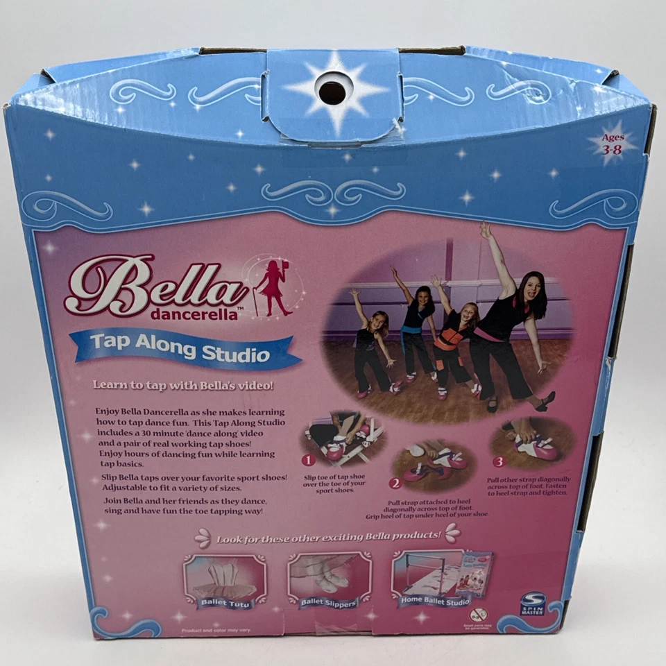 Bella Dancerella кран вдоль студии туфли DVD набор новый кран танцы винтажный набор игрушка - Изображение 4 из 4