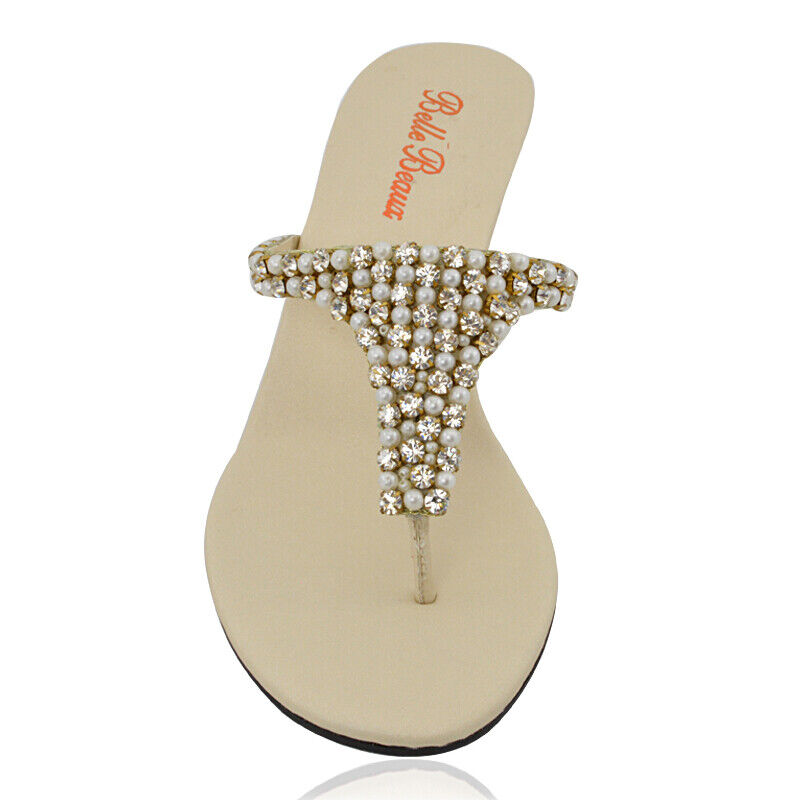 Oculto Destello Pinchazo Sandalias para mujer con tacón de cuña punta de diamante poste brillantes y  elegantes de fiesta talla 3-8 | eBay