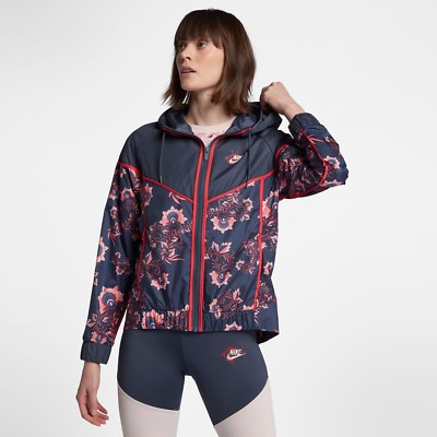 nike women's floral coats & jackets