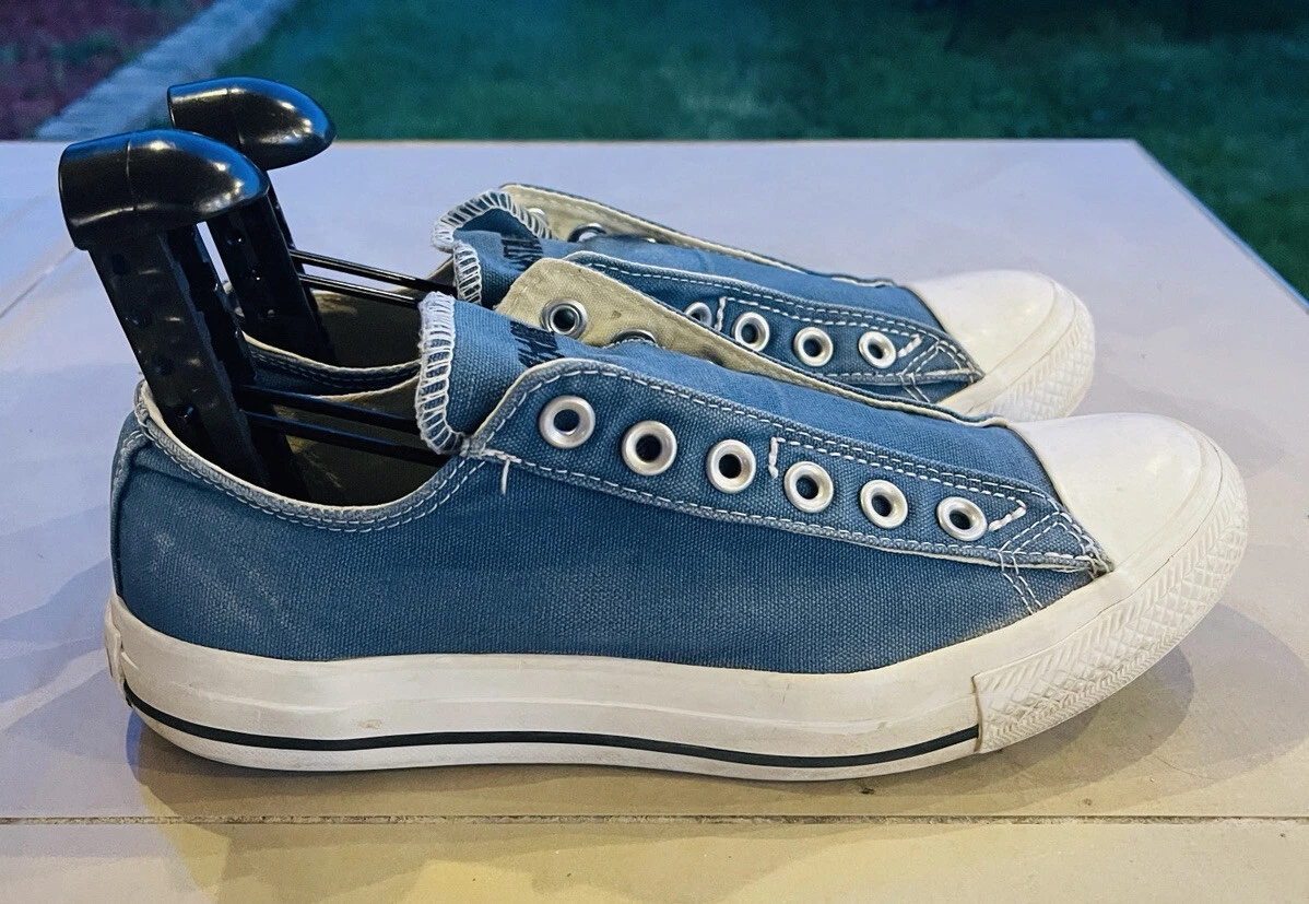 Converse Slip On Chucks without laces Unisex Size W 8 M 6