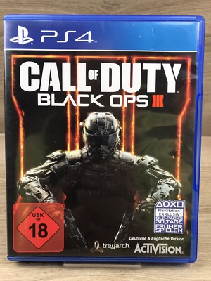 FSK18 Sony PS4 Spiel   Call of Duty Black Ops III 3   Playstation 4 #ML