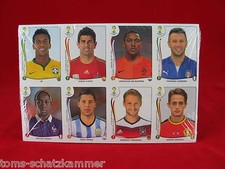 Panini World Cup 2014 all 72 update extra stickers original packaging special sticker WC 14 71