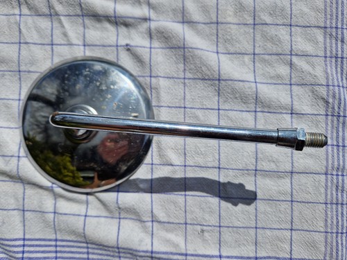 motorrad spiegel rund chrom