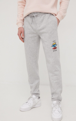 Rip Curl Men's Grey Search Icon Track Pants, XL