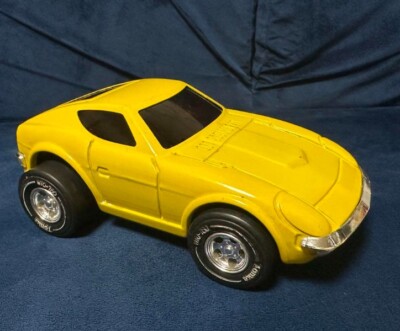 Rare Vintage TONKA TIN CAR NISSAN FAIRLADY Z YELLOW JAPANESE | eBay
