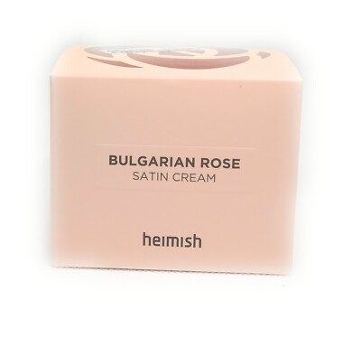 Heimish Bulgarian Rose Satin cream, 55 ml, 63% Rosenwasser