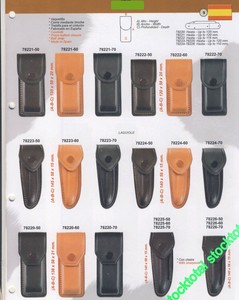 FUNDA PIEL COLOR NEGRO Navaja Victorinox SwissChamp Black