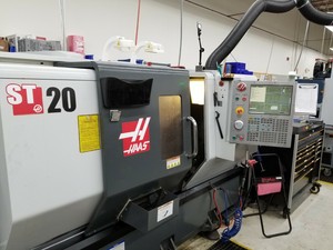 Haas St 20 Barfeeder Tailstock Tooling Cnc Turning Center 1800