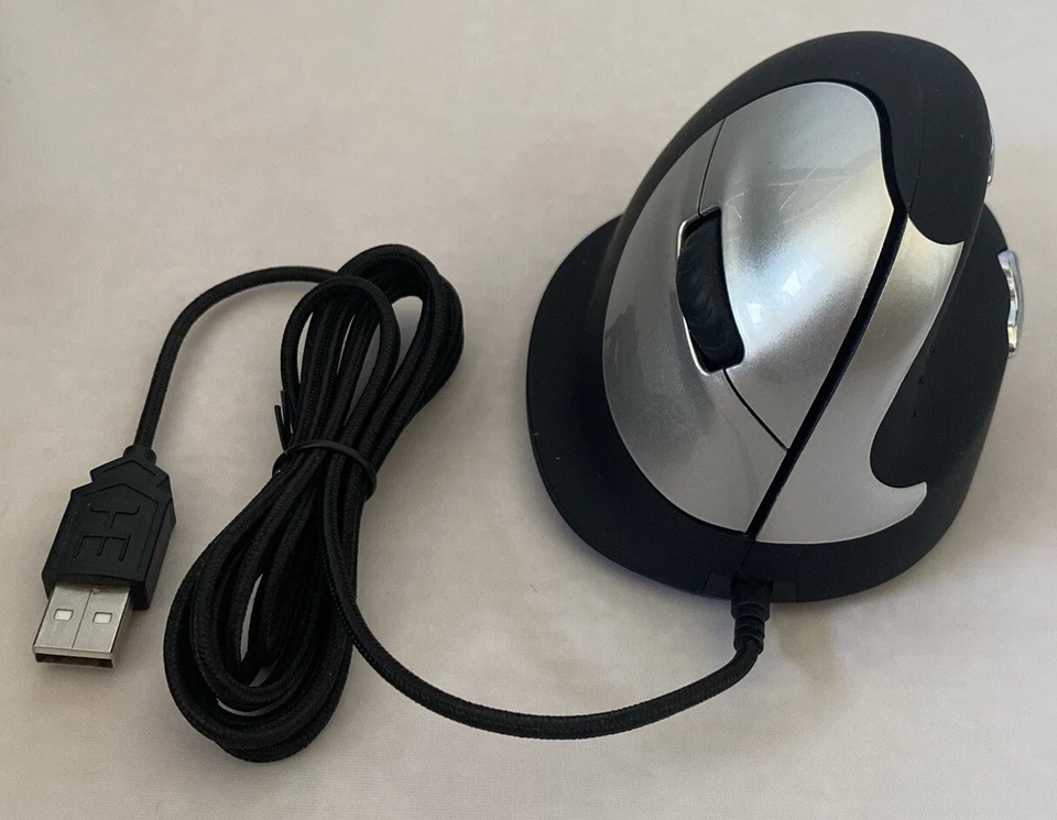 R-Go Break HE Mouse Anti-RSI Right Handed Wired Small-Medium Mouse Boxed TESTED - Image 2 of 4